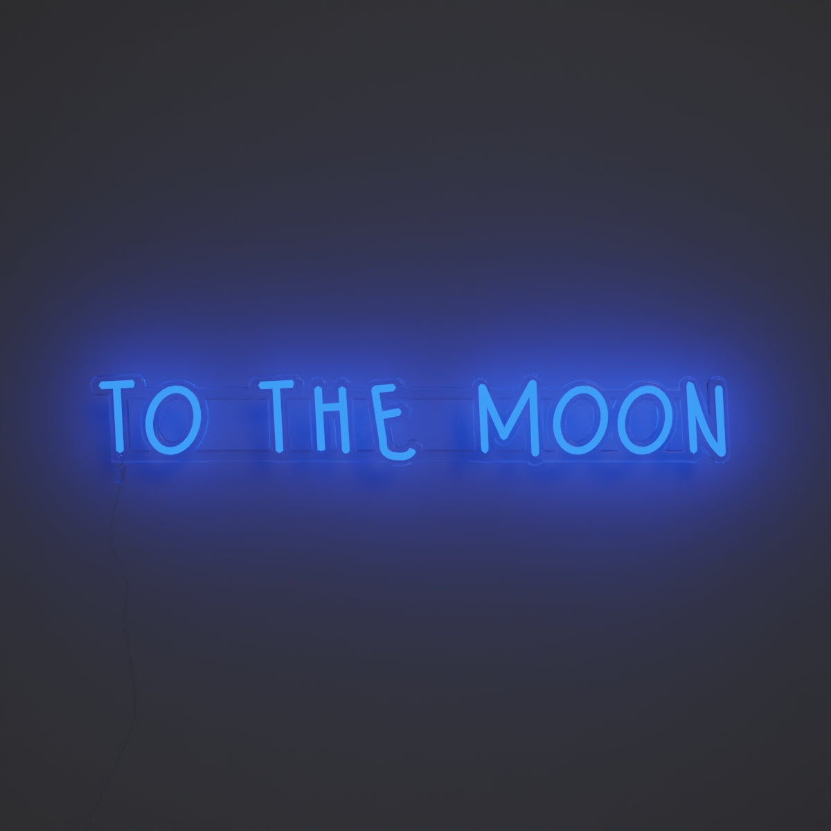 To the moon - LED-Neonzeichen